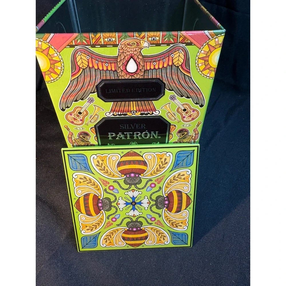 Patron‎ Silver Tequila Limited Edition 2023 Sergio Checo Perez F1 Heritage Tin